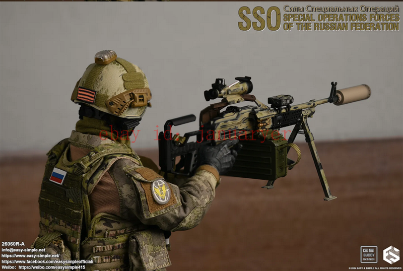 Easy&Simple 1:6 26060r-A Russian Special Operations Forces Easy&Simple 1:6 26060r-A Russian Special Operations Forces