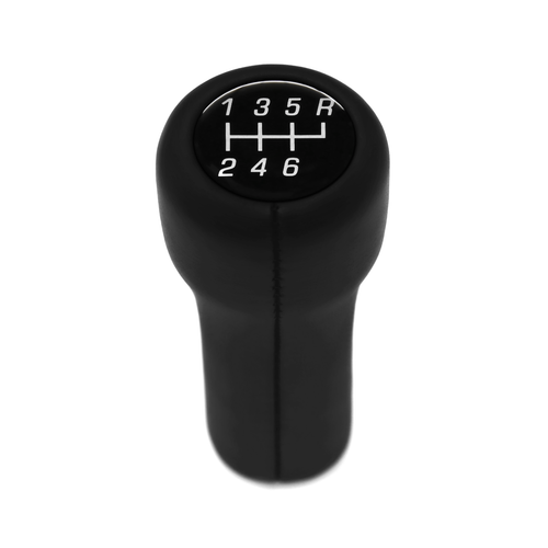 FORD MUSTANG COBRA T56 2003-2004 WEIGHTED TALL GEAR KNOB 6 SPEED GENUINE LEATHER