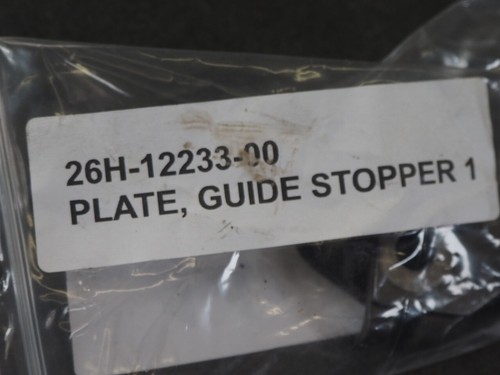 PLATE, GUIDE STOPPER 1 Yamaha v-max  26H-12233-00 14477 - Bild 3 von 4
