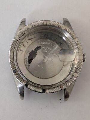 ROLEX STAINLESS STEEL1501 WATCH CASE FOR PARTS OR REPAIRS SERIAL