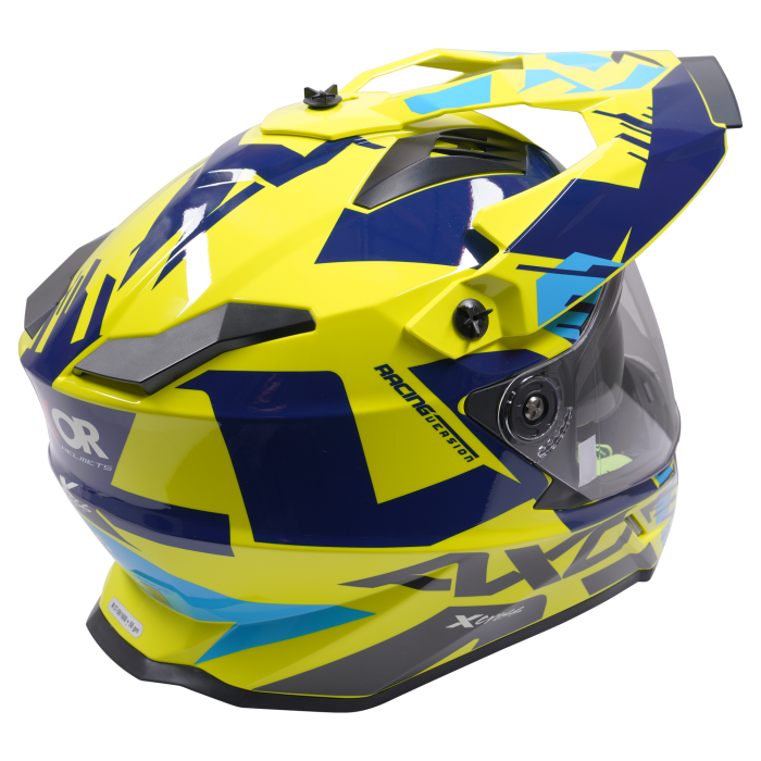 Axor X-Cross Adventure Full Face Motorcycle Motorbike Helmet