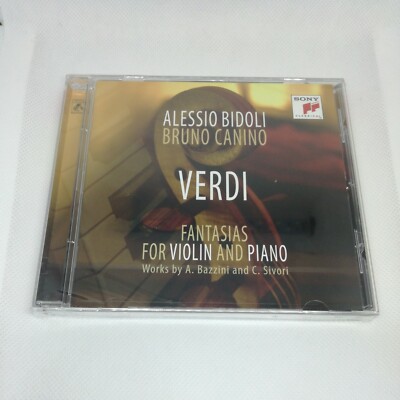 Alessio Bidoli, Bruno Canino: Verdi. Fantasias. Violin & piano.By Bazzini,Sivori