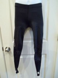 IT Sports Compression Tights Cycling Running Men's XS Black