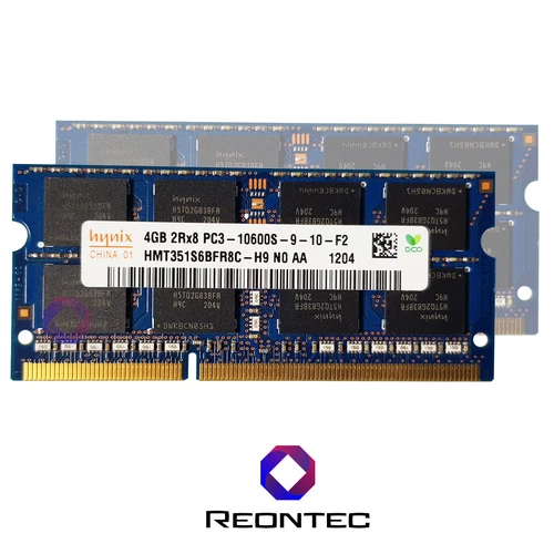 4GB LAPTOP RAM hynix PC3 - 10600S DDR3 HMT351S6BFR8C-H9