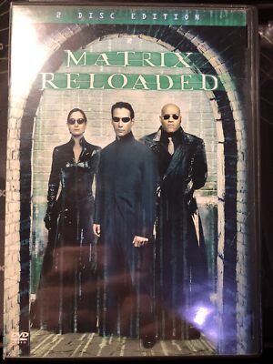 DVD ''Matrix Reloaded'' m. Keanu Reeves, Laurence Fishburne (048)