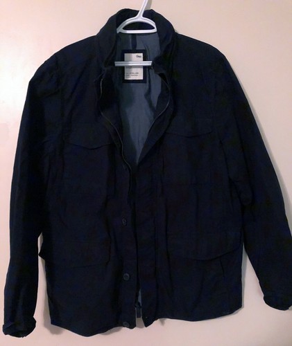 Gap Men's Navy Blue Hooded Jacket RN 