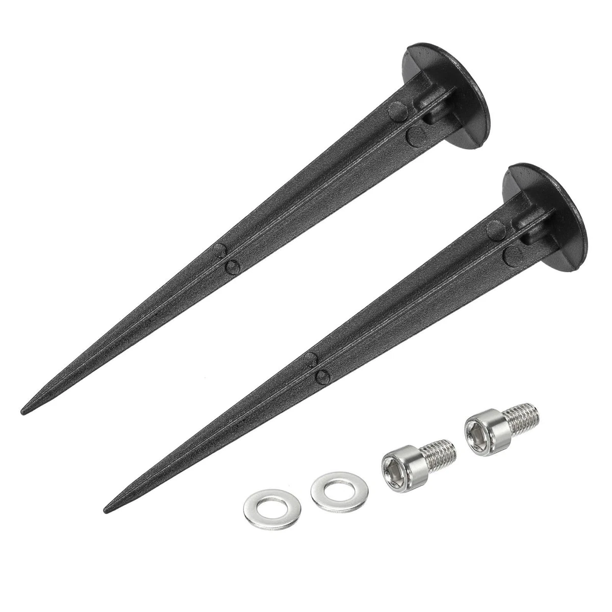 Solar on sale light spikes