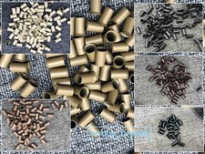1000PC Extension 6mm Copper Tube Beads Micro Link Rings for Hair Extension