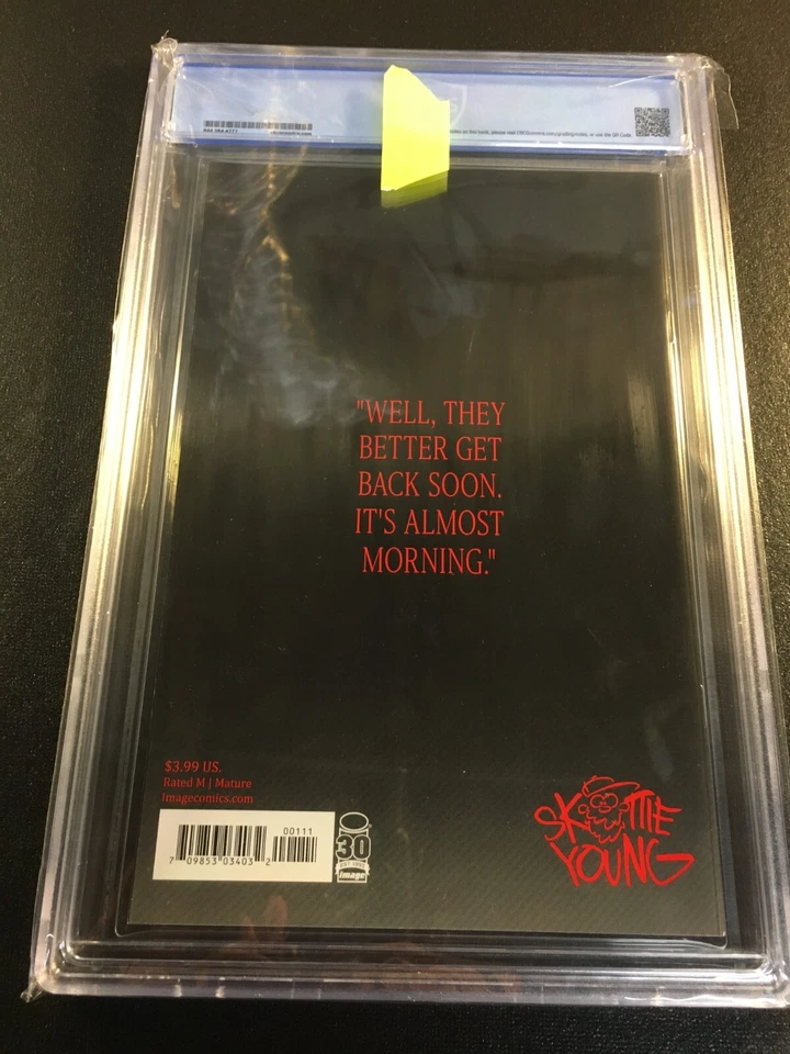 LITTLE MONSTERS 1 CBCS 9.8 VARIANT Skottie YOUNG Exclusive RARE Vampire Cartoon - Image 3 of 3