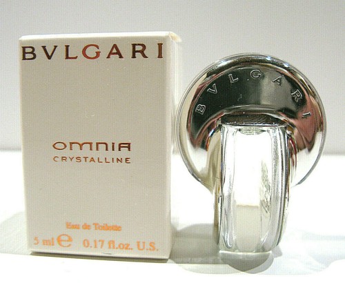 MINIATURE MIGNON 5ML BULGARI OMNIA CRISTALLINE EAU DE TOILETTE POUR FEMME  DONNA | eBay
