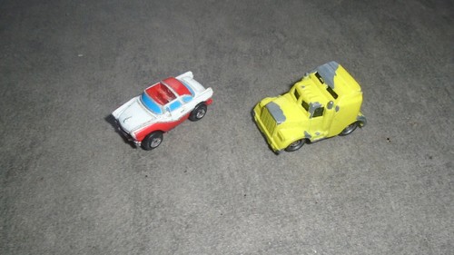 Lot 2 Gros Véhicules Micro Machines - Tank Galoob + Camion