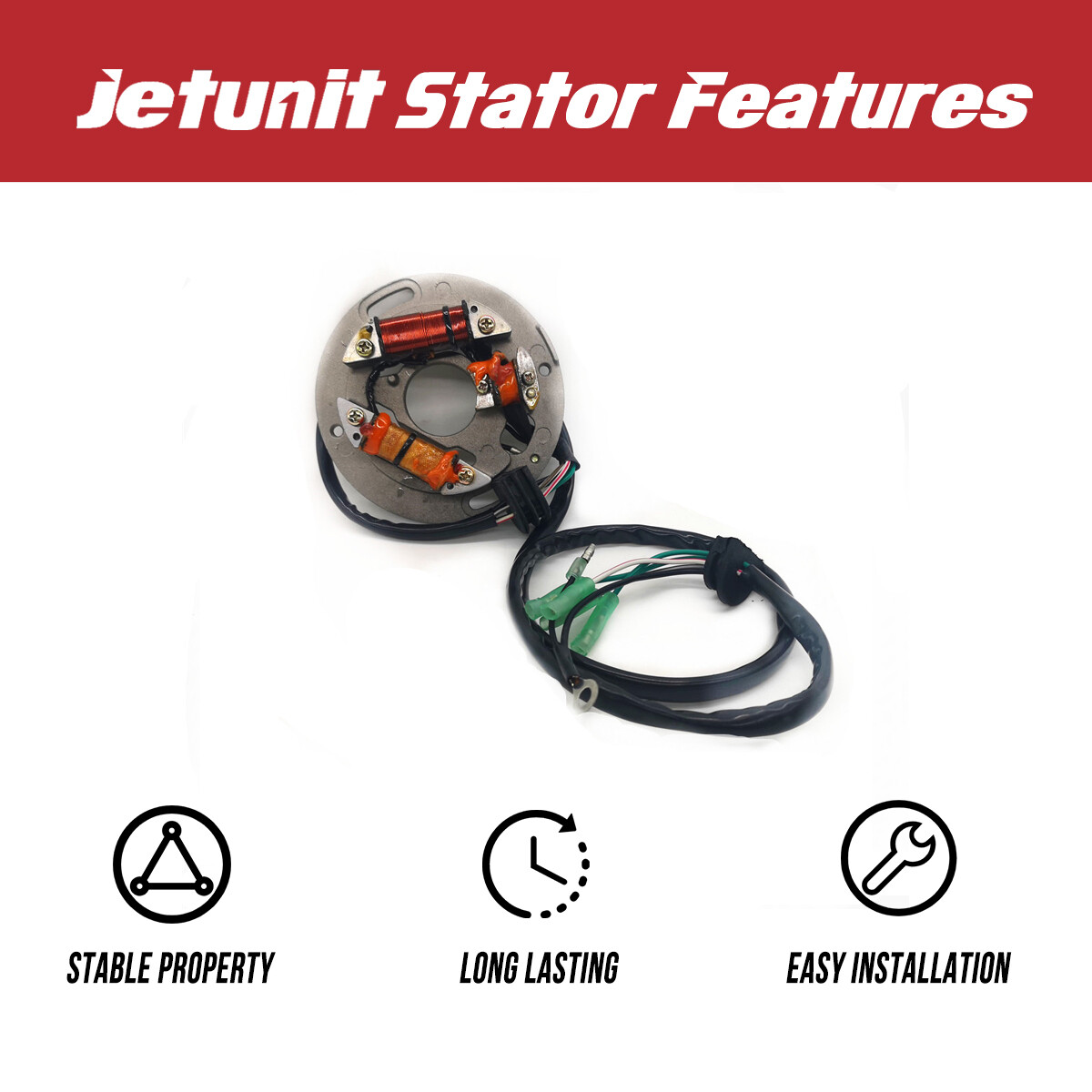 STATOR FOR YAMAHA 6M6-85560-00-00 6R7-85560-00-00 1990-1995