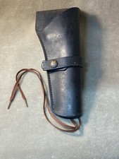 Vintage Black Leather Pistol Holster Sweet Condition H30 Brauer Bros. Mfg.