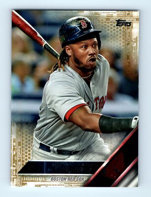 2016 Topps #321 Hanley Ramirez Gold #/2016