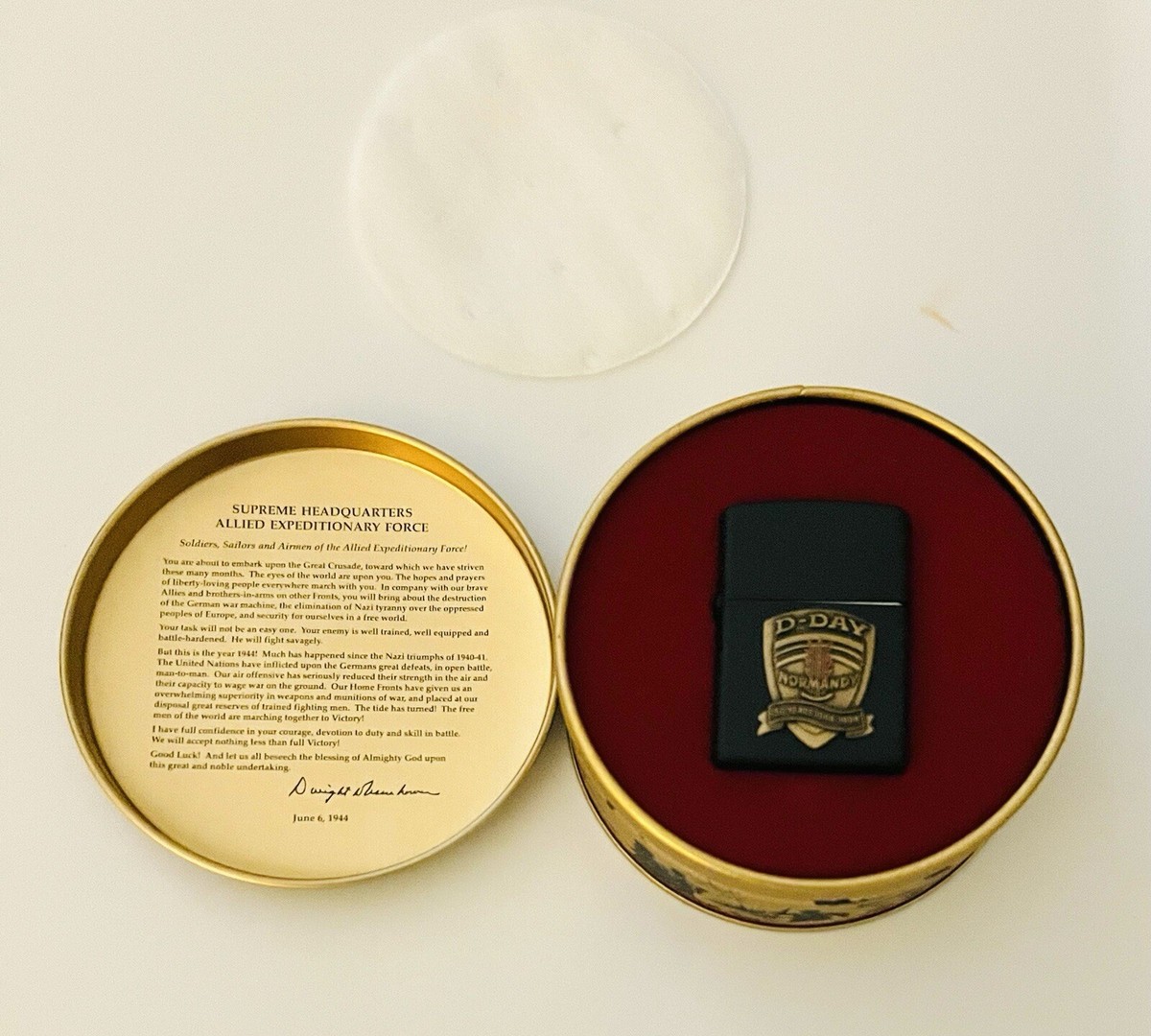 D-Day Normandy 限定版 Zippoライター Zippo D-Day Normandy 50 Years 1944-1994 Lighter Limited