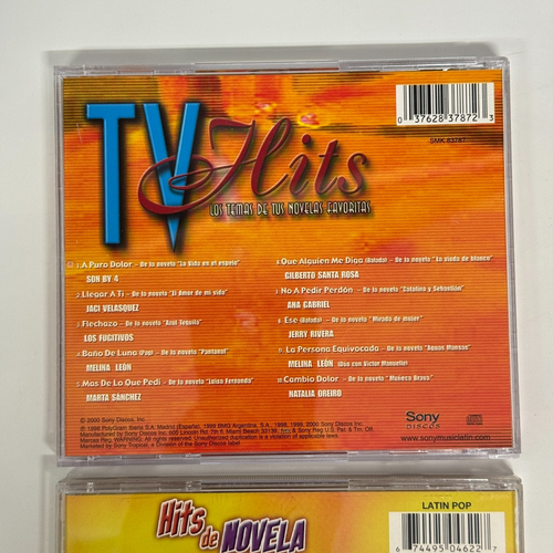 Temas de TV Novelas CD Lot Marta Sanchez Juan Gabriel Gata Salvaje el Manantial - Foto 3 di 4