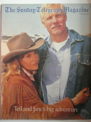 SUNDAY TELEGRAPH MAGAZINE 15/10/96 ft ULRIKA JONSSON, TED TURNER, DAVID SULLIVAN