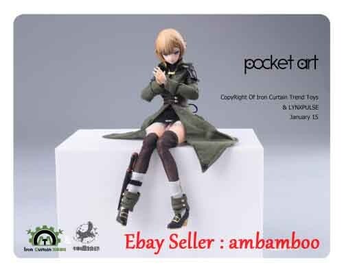 HASUKI『PA001-エミリア』アクションフィギュア Hasuki Pocket Art 1/12 PA001 Emilia Female Action Figures Model