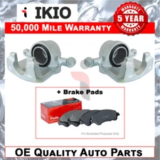 Fits Rio 1.4 1.5 CRDi 1.6 Brand New Brake Calipers + Pads Front Ikio