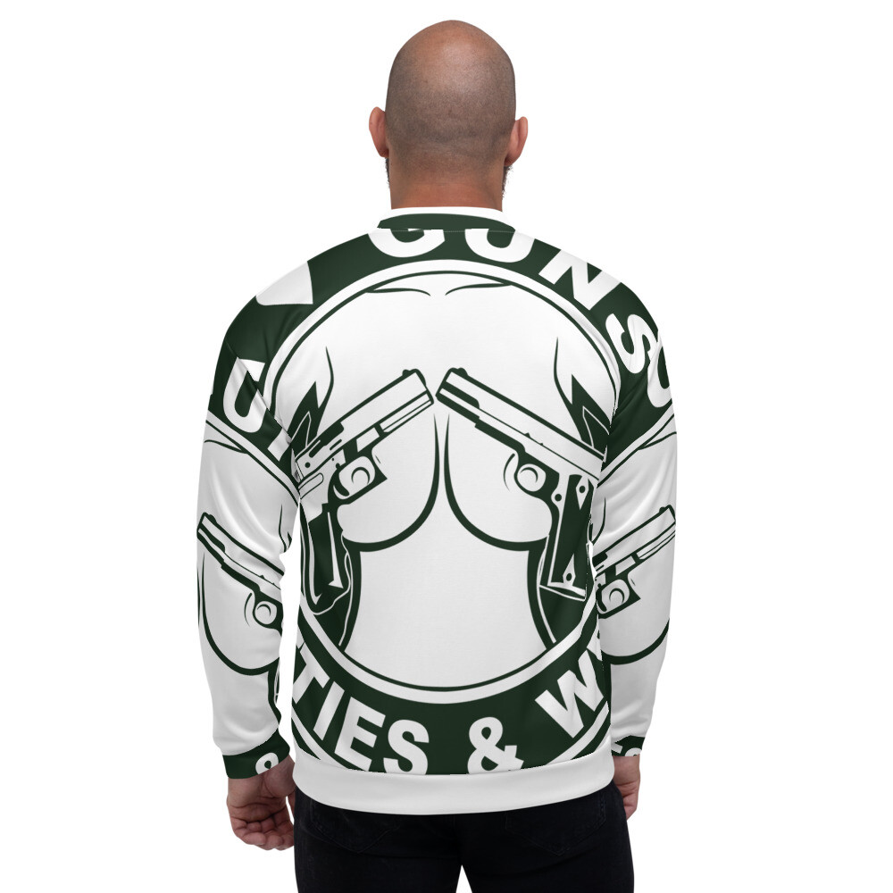 I Love Guns Titties & Weed Jacket, Unique, Collectible - second product detail image