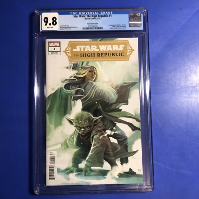 Star Wars The High Republic #1 CGC 9.8 HANS COVER 1ST PRINT 1ST APPEARANCE 2021