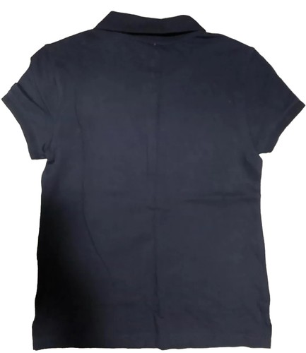 GAP Kids Girls Navy Blue Polo School Shirt Top Size Medium (8) - Picture 2 of 6