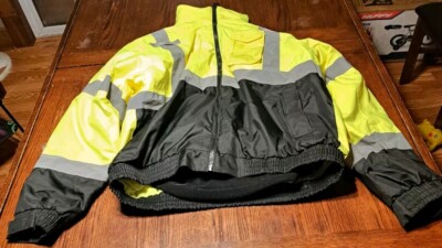 Radware High Visibility Reflective  Waterproof Insulated Jacket Men's XL 