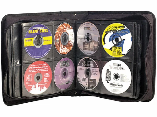 Pochette de rangement pour 240 CD/DVD/BD - XCase