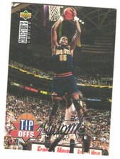 1994-95 Collector's Choice Dikembe Mutombo #172 Silver Signature