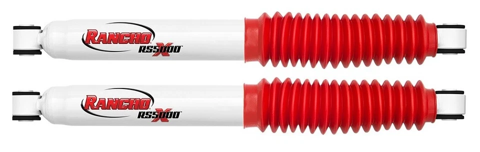 Juego de 4 piezas de amortiguador trasero delantero Rancho para Ford F250 F350 4x4 elevación de 2,5-4" Foto 2 de 4