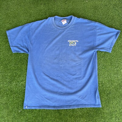 Vintage Celebrate UCI Staff 2002 Blue Large Shirt