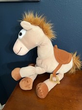 Toy Story Bullseye 20" Horse Plush Disney Parks Pixar Floppy Legs EUC