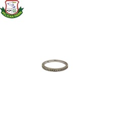 Woman's Diamond Wedding Band in 14k White Gold .133CTW PBR101620 