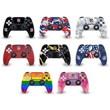 OFFICIAL NFL SHIELD VINYL STICKER SKIN DECAL FOR PS5 SONY DUALSENSE CONTROLLER