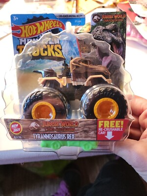 Jurassic World Tyrannosaurus Rex Hot Wheels Monster Trucks