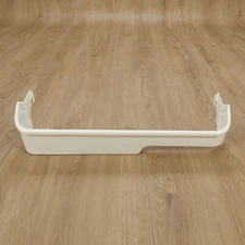 White Door Bin Shelf Plastic For Frigidaire Refrigerator # 240337901 240337904