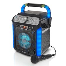 idance groove 216 portable bluetooth karaoke machine
