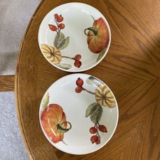 Special Ceramic  Mendichi Serving Bowls (2) Made In Italy    ( slightly used)