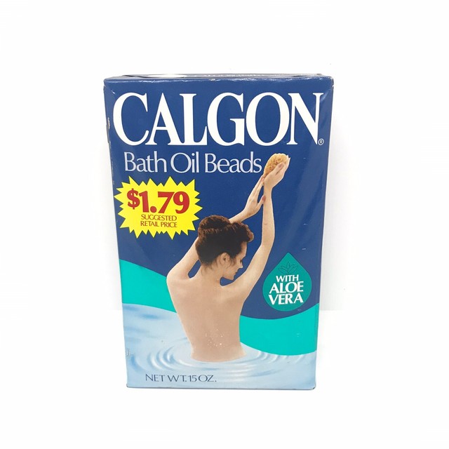 CALGON Bath Oil Beads w/ Aloe Vera 15 oz Vintage FREE SHIPPING eBay