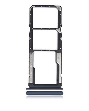 Dual Sim Card Tray Compatible For Xiaomi Redmi 10X 4G / Note 9 Midnight Gray 