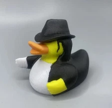 3D Printed Michael Jackson Bad Rubber Duck Style Collectible, Must Have Moonwalk