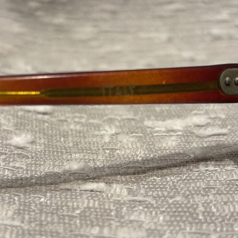 Vintage Oval Mod Sunglasses Oversized Tortoiseshell 1960s Retro Made In Italy - Image 4 of 4