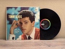TOMMY SANDS WHEN I'M THINKING OF YOU TEEN IDOL POP CAPITOL LABEL MONO LP EX+