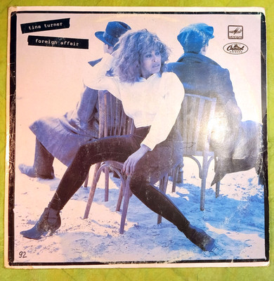 LP Tina Turner   Foreign Affair Russia 1990 Melodiya license of an EMI Records