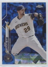 2020 Topps Chrome Update Sapphire Edition Josh Lindblom #U-41 5p5