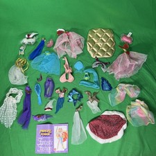 Vintage 80s She-Ra Princess of Power Fantastic Fashions Clothes Lot + Booklet