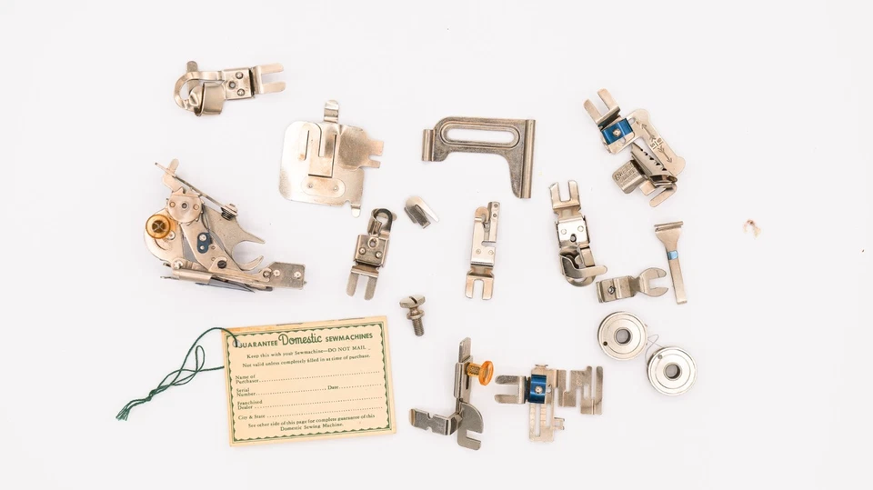 Vintage Domestic Sewing Machine Roller Foot Attachment – Low & High Shank – - Image 2 of 3