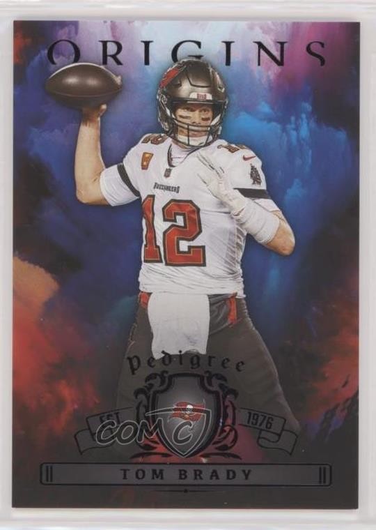 2022 Panini Origins Pedigree Tom Brady #PED-9 0c6