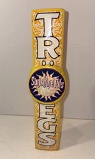 Ceramic Beer Tap Handle TROEGS SUNSHINE PILS-PERPETUAL IPA