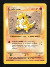 Sandshrew [Shadowless] #62 Prices | Pokemon Base Set | Pokemon Cards